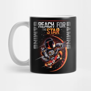 Reach For The Star Gaming Apparel Astronaut Mug